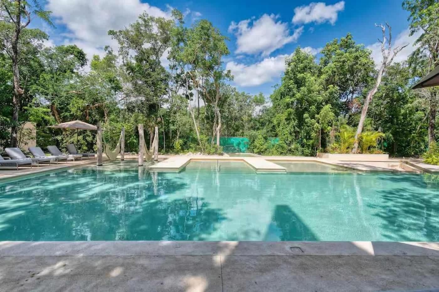 Chic Jungle 2br - Balcony Priv Pool Steam & Gym Tulum