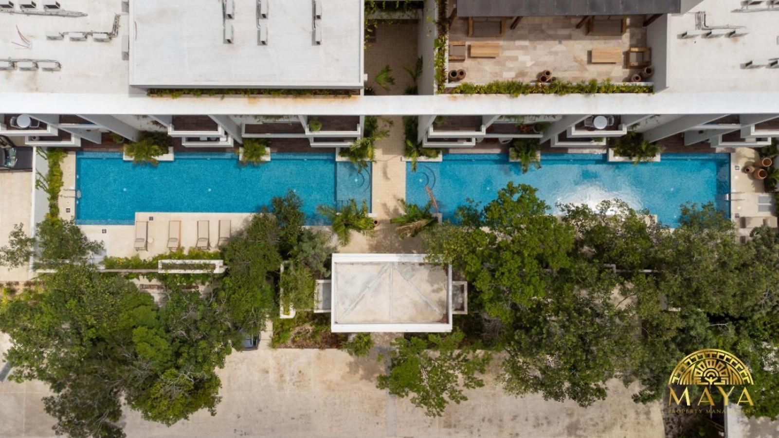 Nhoa 106a Lux 2br Plunge Pool In Aldea Zama Apartment *