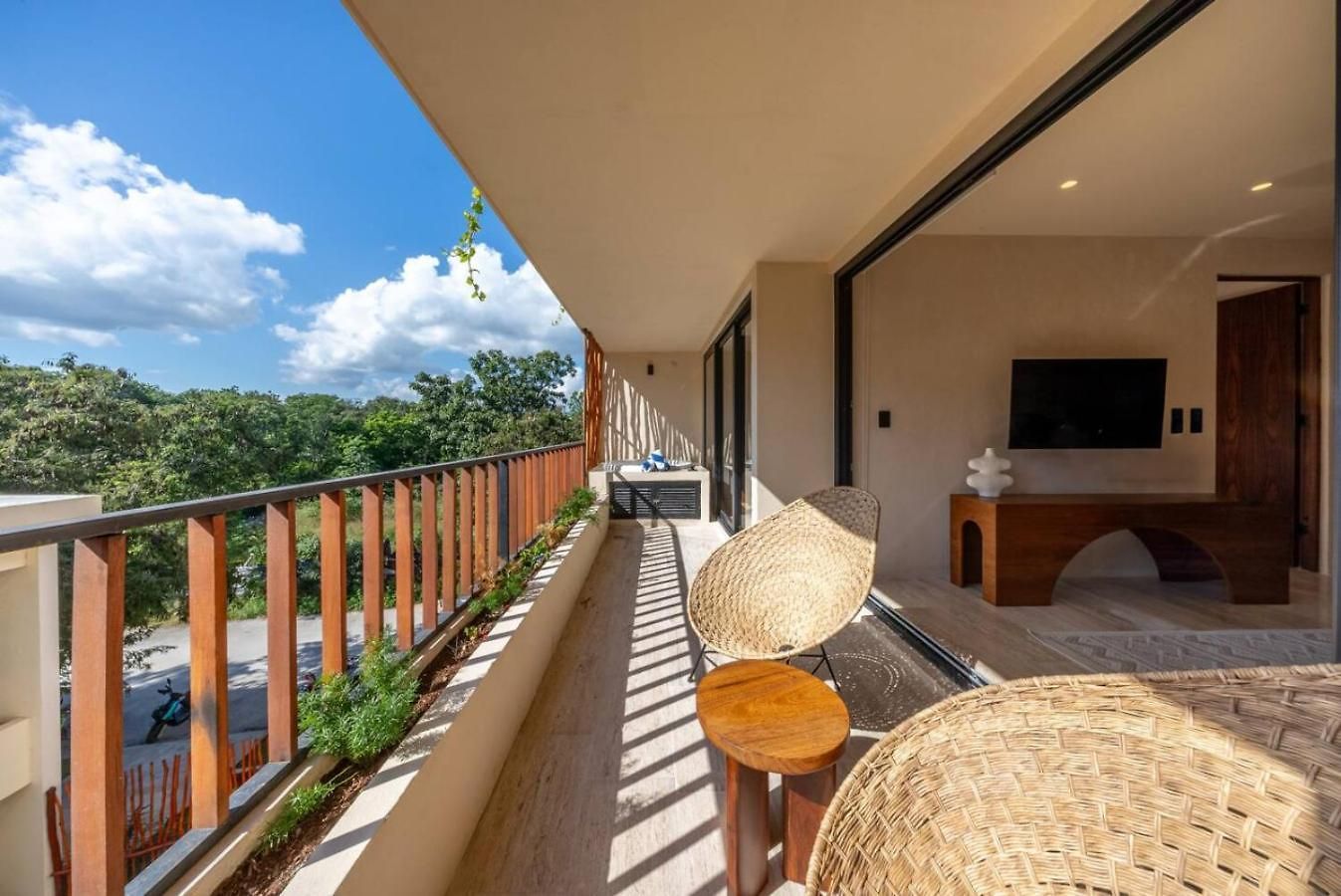 Modern 1br W Private Jacuzzi Pool Balcony Apartment Tulum