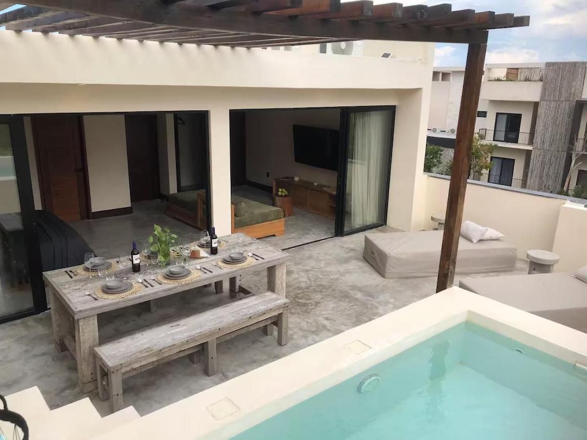 Apartment Talulah Amazing 3 Bdr Penthouse Private Pool Tulum