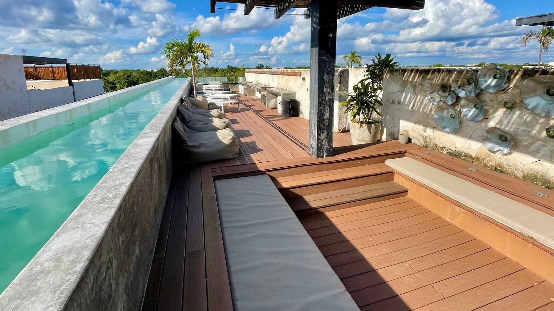 Apartment Black House - Stylish 3br In Aldea Zama With Rooftop