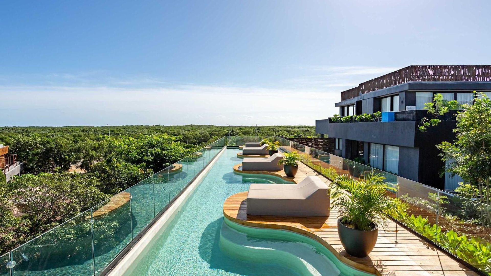 Modern 1br Jungle View Retreat In Humana With Rooftop Pool * Tulum