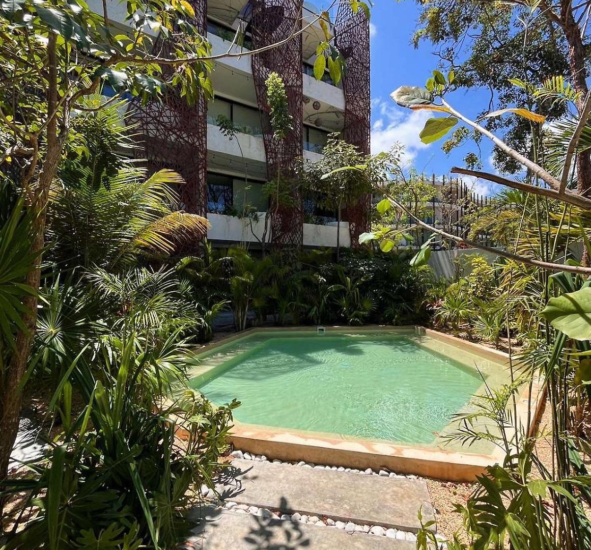 Apartment Con Vista A La Piscina Tulum