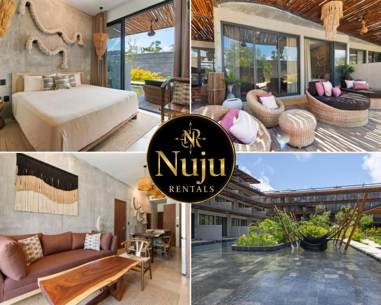 Nuju - Beutiful With Swimout-gym-rooftop-pool * Tulum