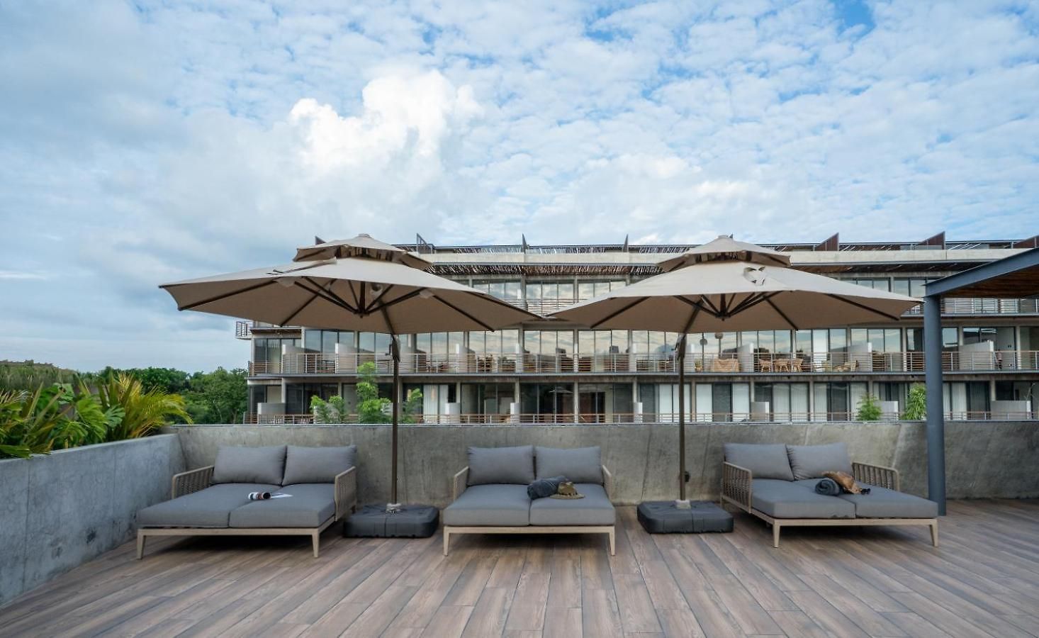 Nuju - Beutiful With Swimout-gym-rooftop-pool Apartment Tulum