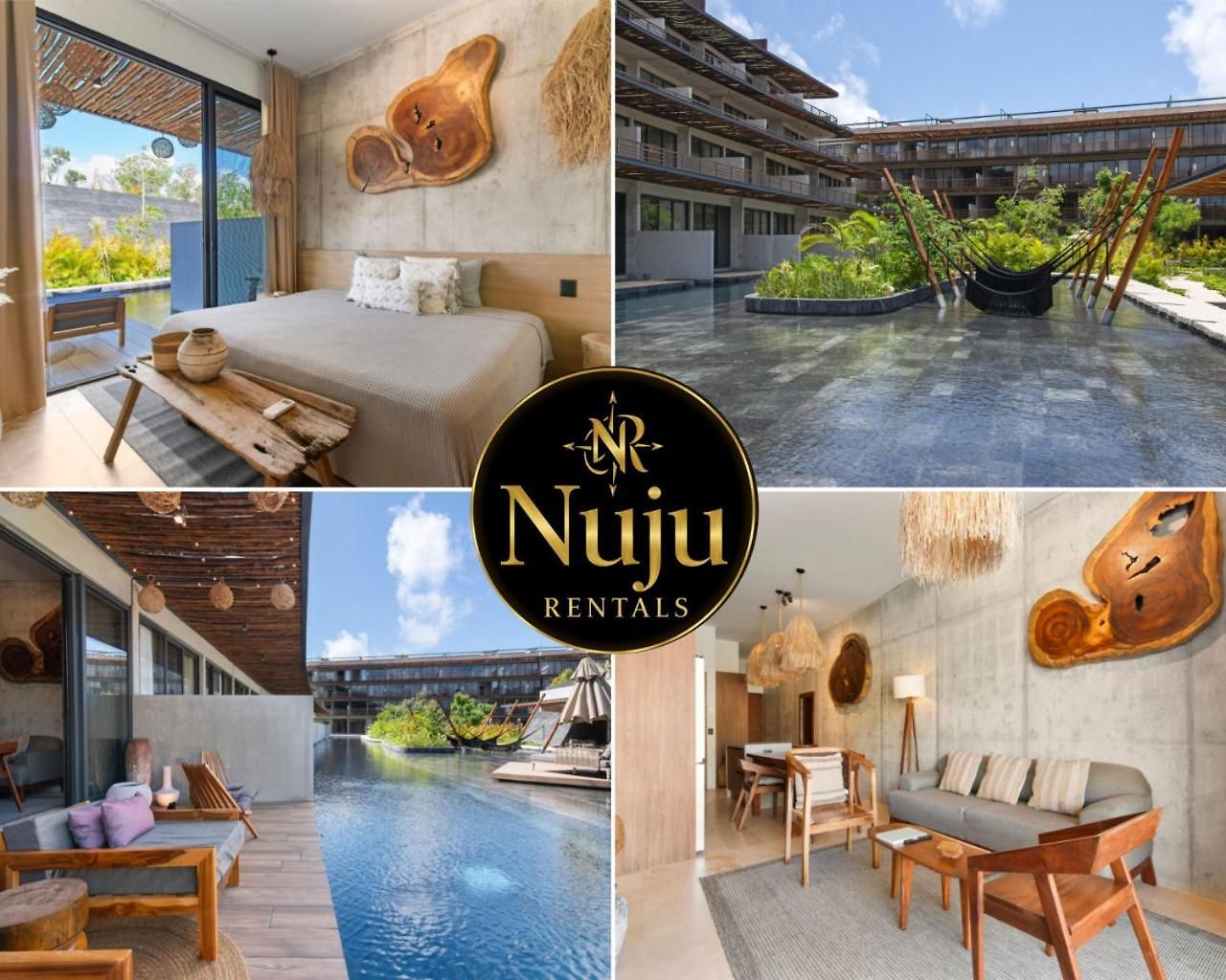 Nuju - Beutiful With Swimout-gym-rooftop-pool Tulum