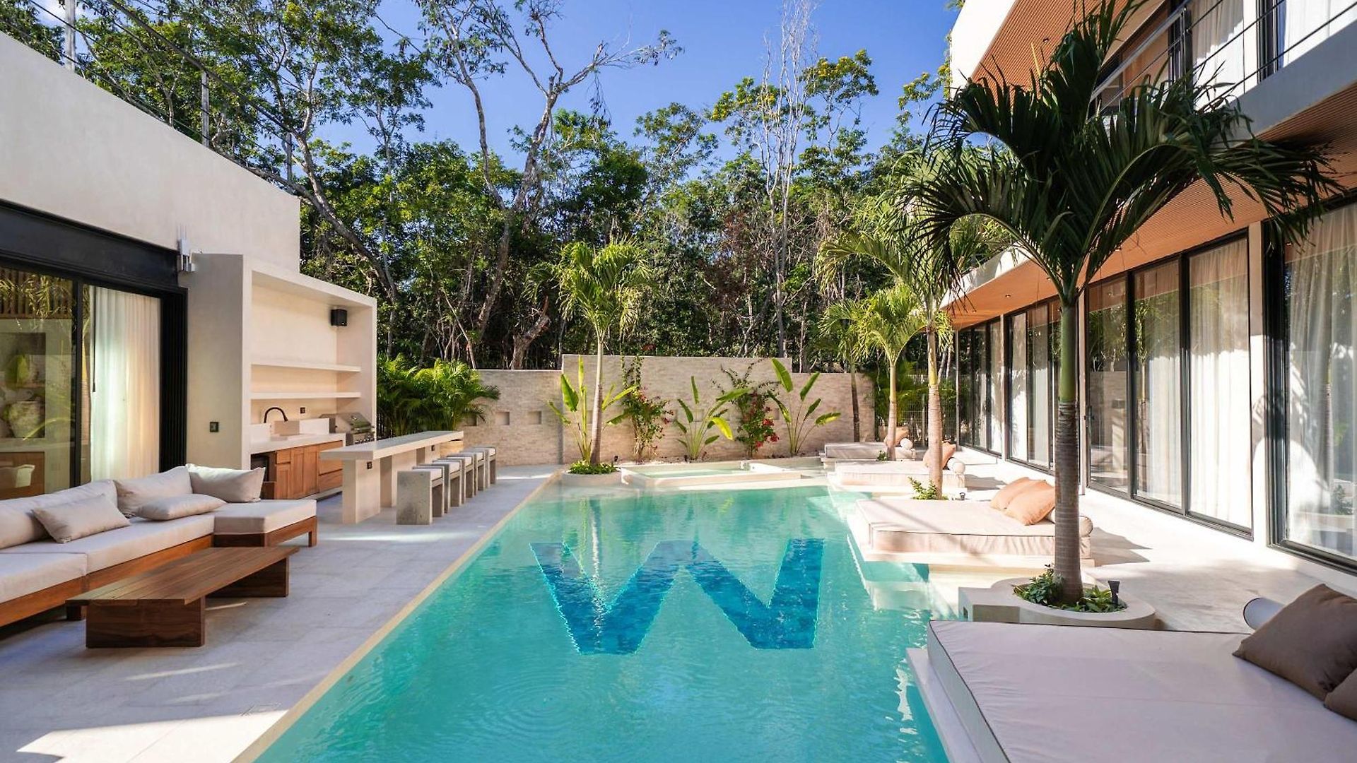 Casa W - Style 8 Bedroom With 2 Pools Villa Tulum