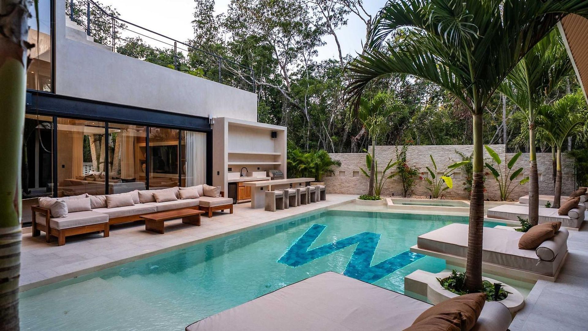 Casa W - Style 8 Bedroom With 2 Pools Villa Tulum