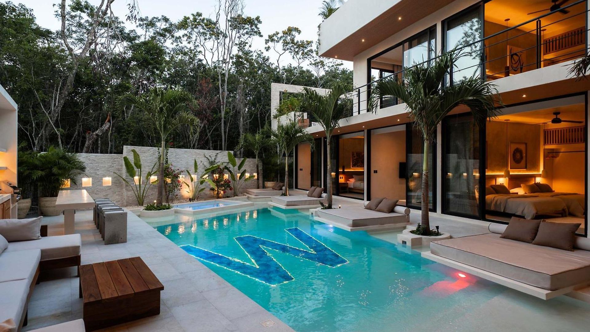 Casa W - Style 8 Bedroom With 2 Pools Villa Tulum