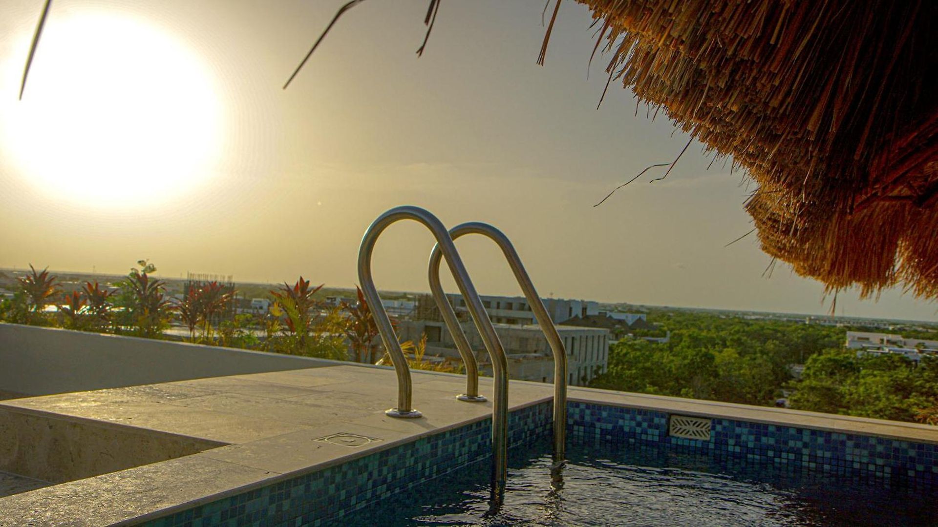 Aldea Zama Loft With Pool 10min Away From The Apartamento
