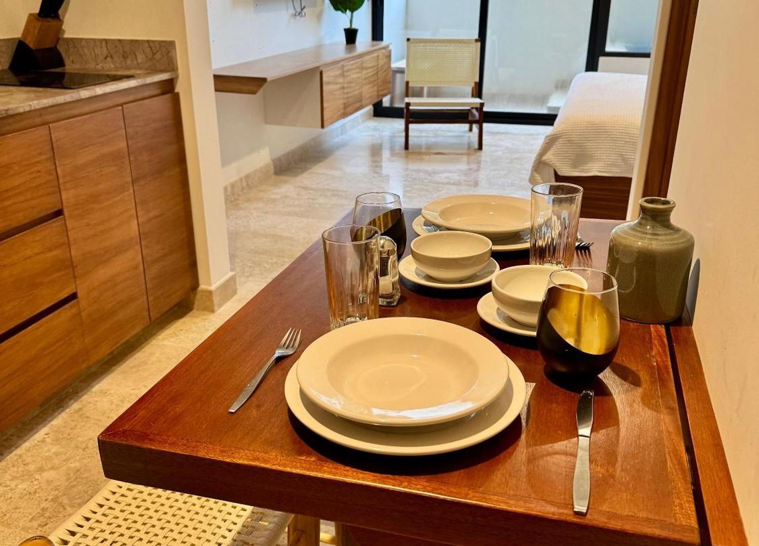 Aldea Zama Loft With Pool 10min Away From The