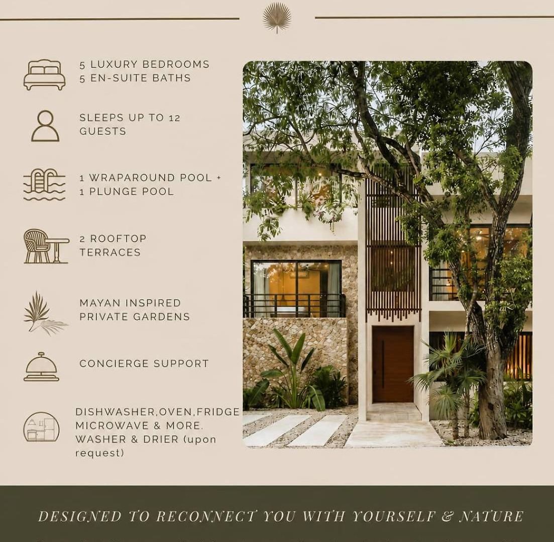 Tulumaya Boho Luxe In Aldea Zama Concierge *