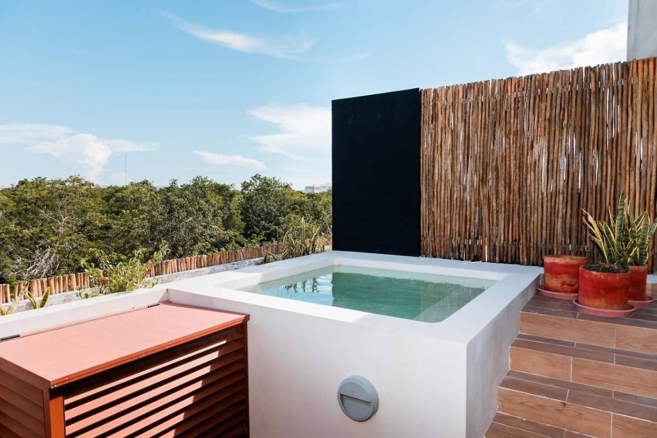 Amira Private Pool Facing The Park Tulum