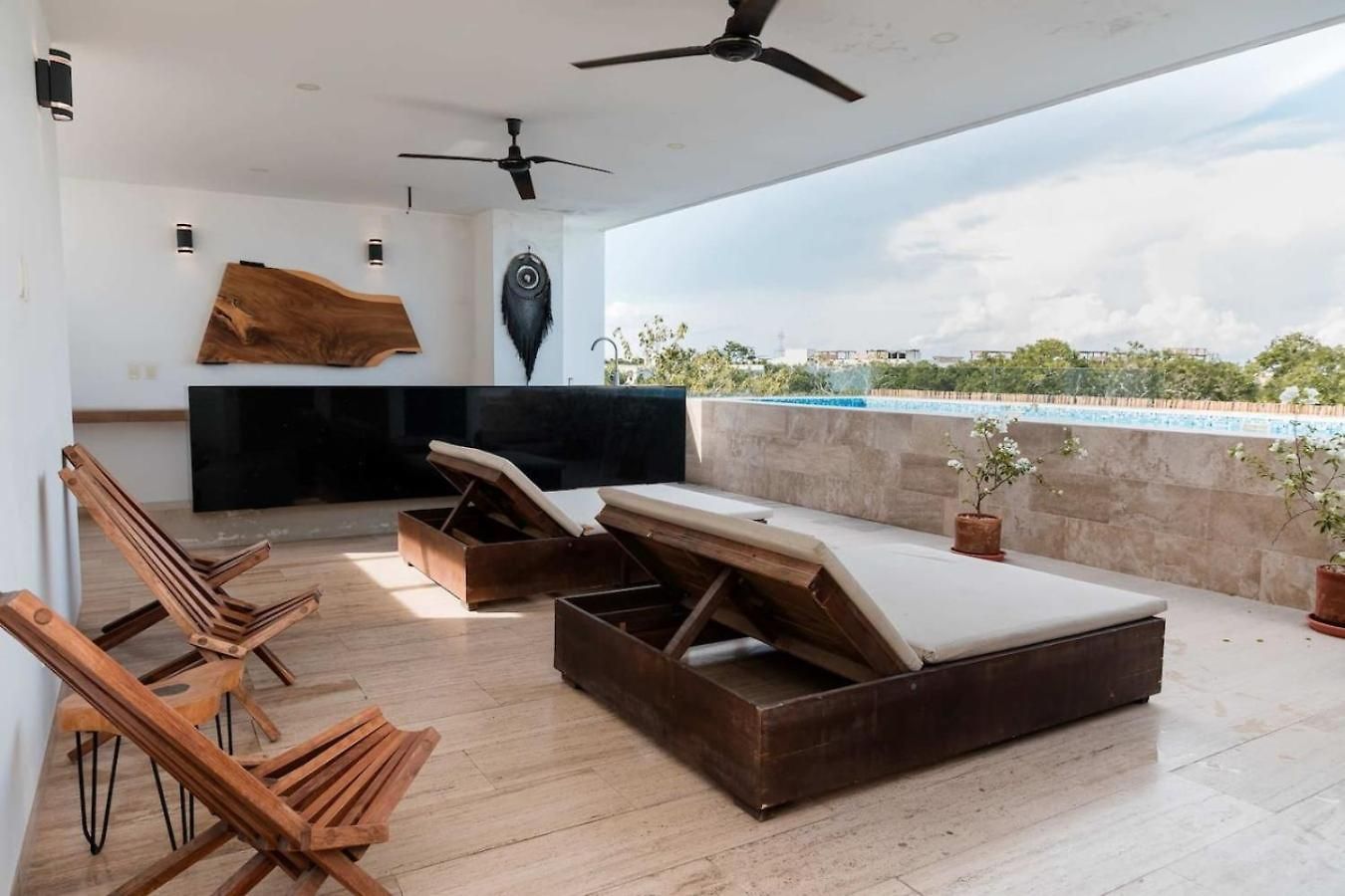 Amira Private Pool Facing The Park Tulum
