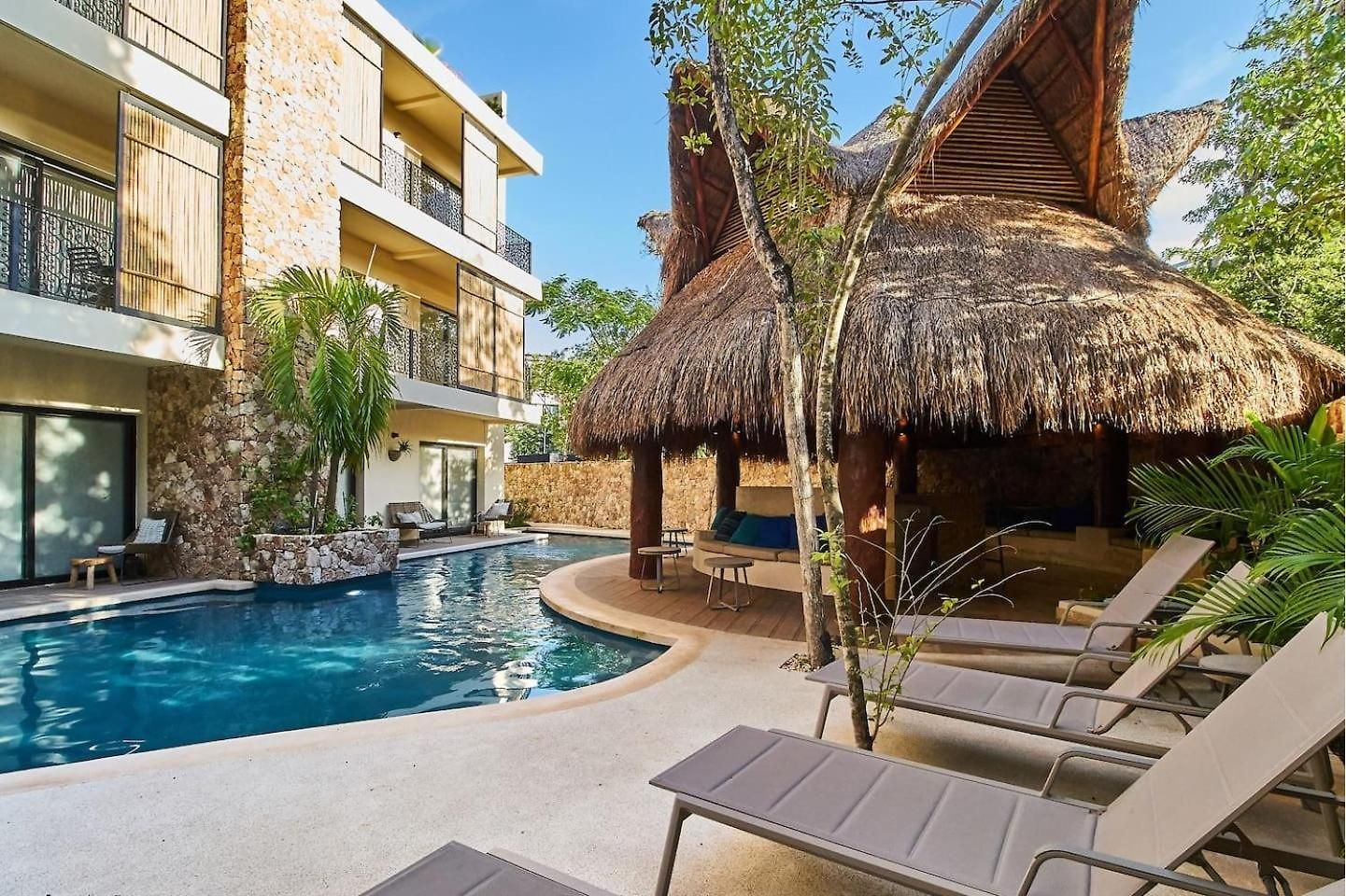 In Aldea Zama, Work & Pool, Long Apartment *