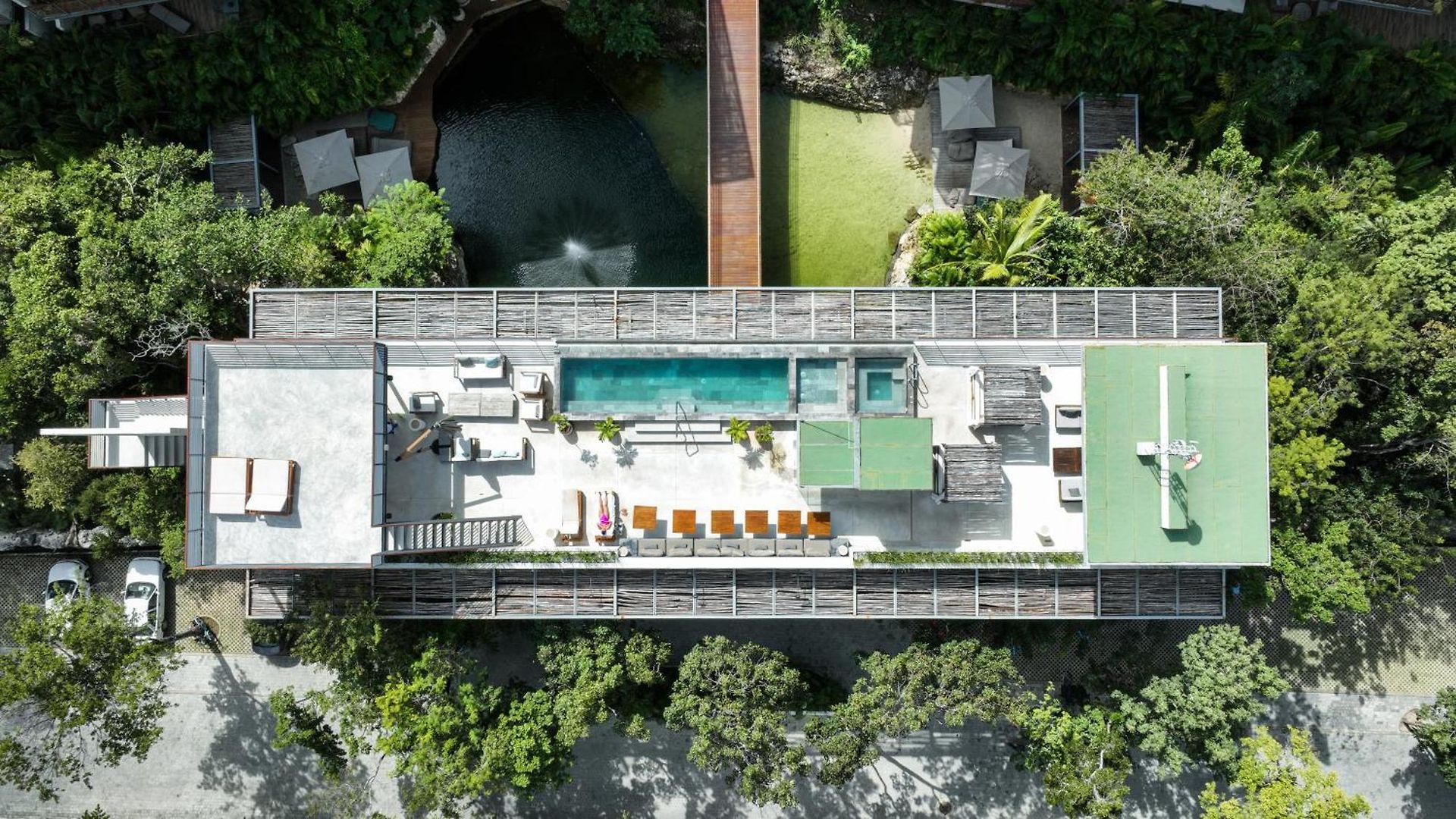 Nuju Xalet - Cenote Pool Jacuzzi & Sauna Apartment