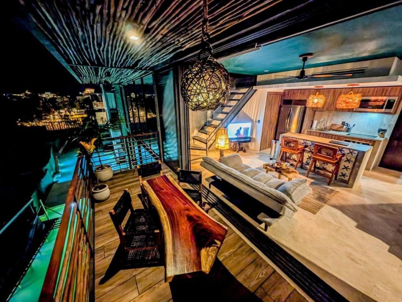 Nuju Xalet - Cenote Pool Jacuzzi & Sauna Apartment *