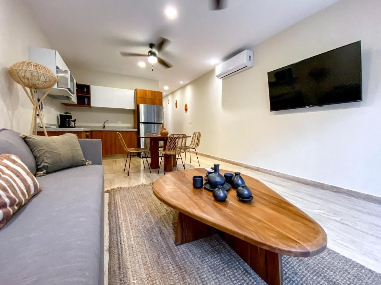 Apartment Chic Retreat With Wellness Amenities Tulum