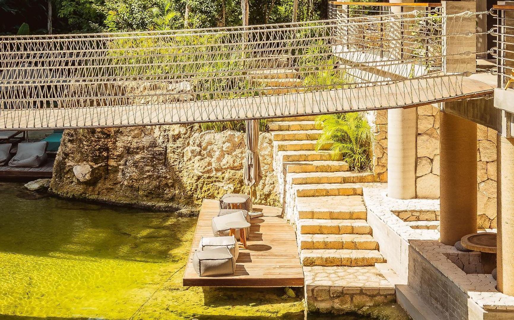 Nuju Xalet - Cenote Pool Jacuzzi & Sauna Apartment