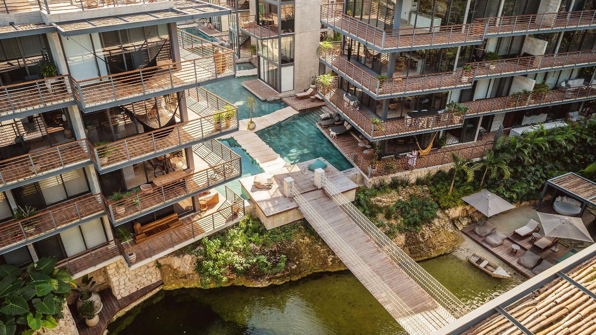 Apartment Nuju Xalet - Cenote Pool Jacuzzi & Sauna