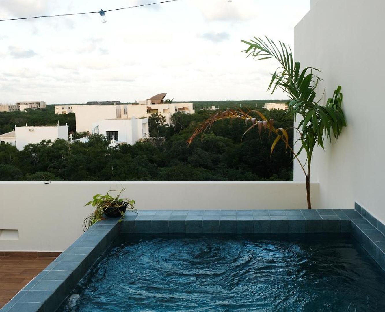 Apartment Sky Pool - 4 Guests - Near The Tulum