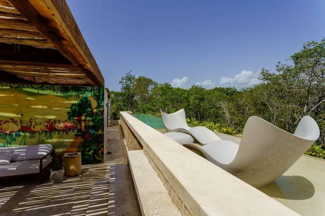 Jungle Luxury In Private Residential Area & Stunning Rooftop By Stella Apartment Tulum
