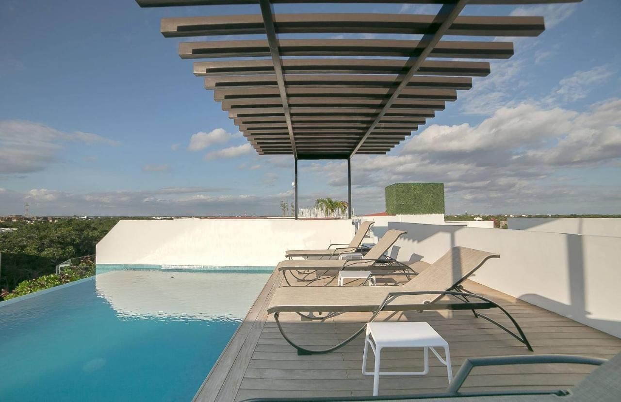 Private Roof W Plunge Pool, Brand New 2 Bedroom Penthouse For 6 Sleeps Tulum