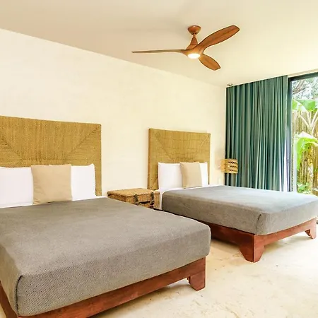 Gorgeous Flowy Space With Wrap-around Private Pool Apartment Tulum