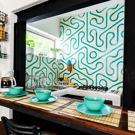 Azul Y Turquesa. Tulum Villa De 2 Habitaciones Con Roof Top Pool Guest house Tulum