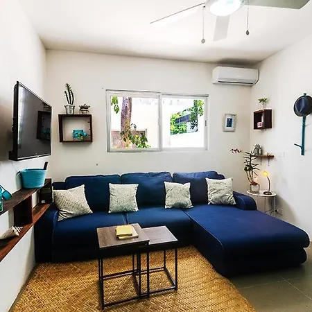 Azul Y Turquesa. Tulum Villa De 2 Habitaciones Con Roof Top Pool *