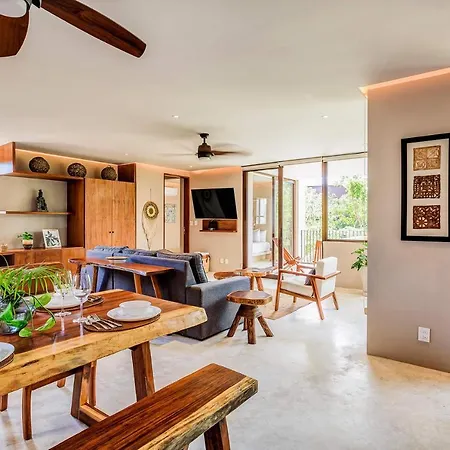 Apartment Eco-designed & Nature-infused Units By Stella Tulum