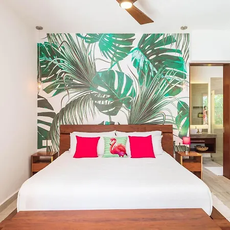 Ek'balam & Flamingo, Luxury Villas, Private Pool, Private Garden, Jacuzzi, 24h Security Villa Tulum