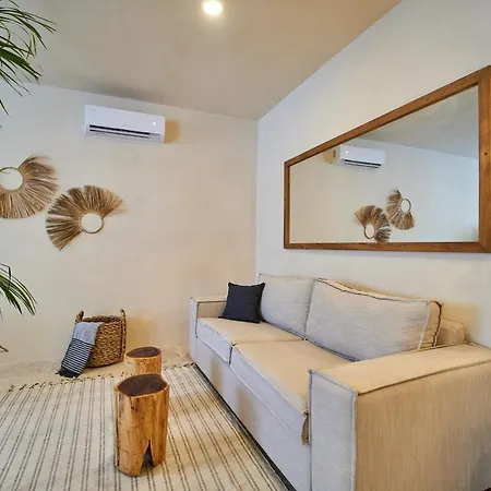 Fancy Tropical Cozy Private Balcony With Plunge Pool Premium Location In Tulum