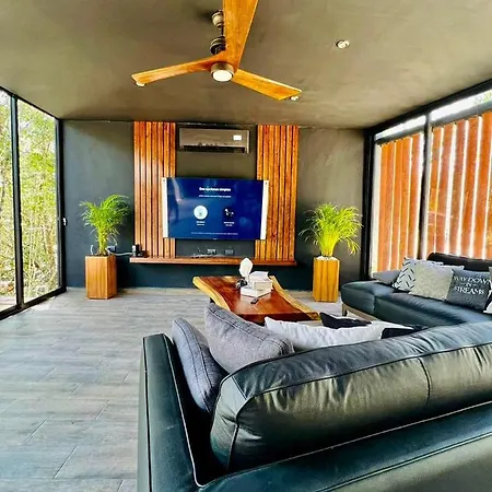 Room In The Jungle + Private Natural Cenote Guest house