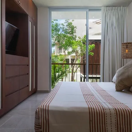 Peaceful 1Br In Veleta, Pool & Balcony - A203 * Tulum