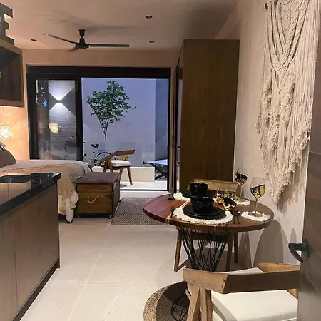 Room In Studio - Stylish And Bright Studio Near The Pool Guest house Tulum