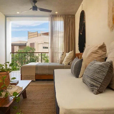 Apartment Premium With Private Rooftop Pool Near Calle 7 Tulum