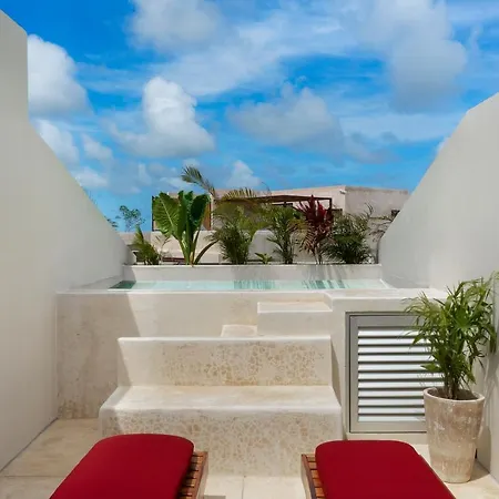 Premium With Private Rooftop Pool Near Calle 7 Tulum