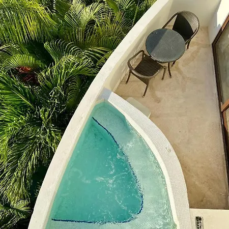 Amazing Luxury Penthouse With Sunset,sunrise View, Private Jacuzzi And Rooftop Pool Apartment *