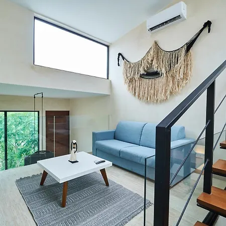 Apartment Private Pool And Rooftop In Aldea Zama, 24 7 Security In A Gated Community 15