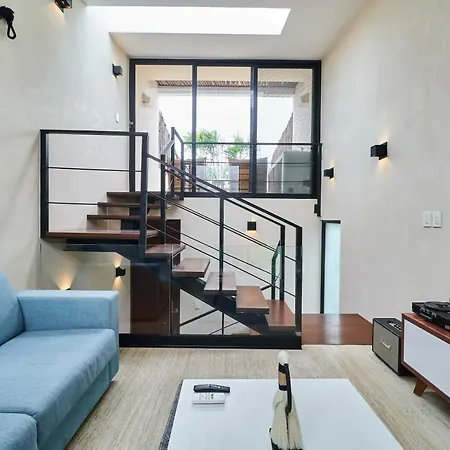 Apartment Private Pool And Rooftop In Aldea Zama, 24 7 Security In A Gated Community 15