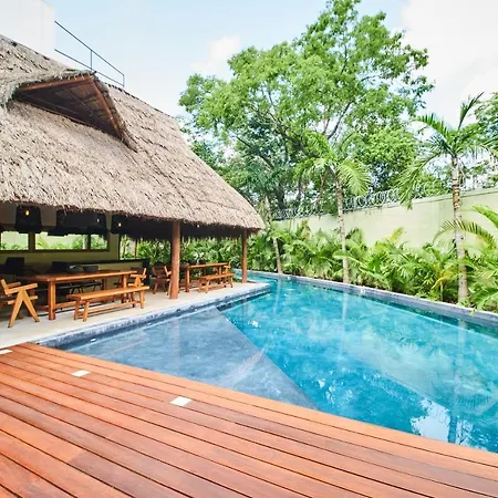 Private Pool And Rooftop In Aldea Zama, 24 7 Security In A Gated Community 15 Apartment