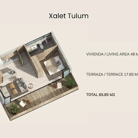 Private Cenote, Eco-friendly Design In Luxury - Xalet B201 Apartamento Tulum