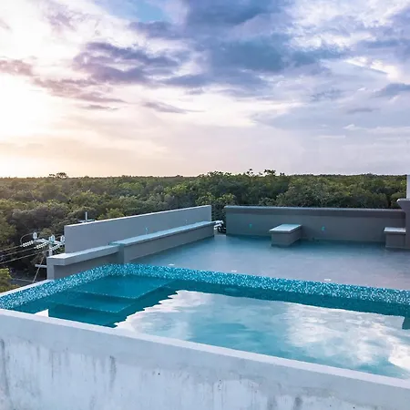 Tulum Retreat 2Br 2.5Ba W/ Rooftop Pool