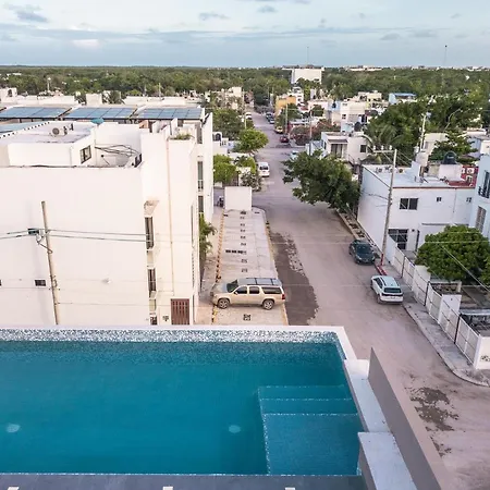 Apartahotel Tulum Retreat 2Br 2.5Ba W/ Rooftop Pool