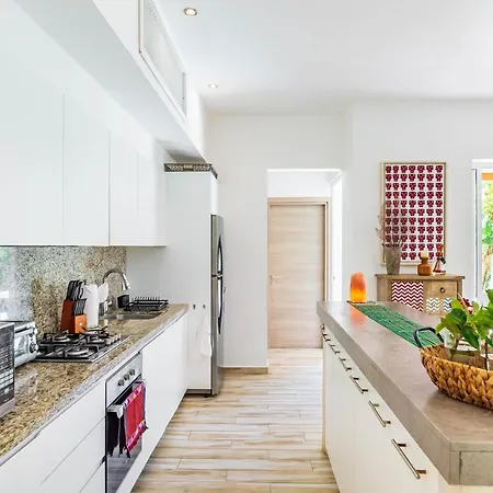 Holiday home Calma, Chic & Mexican Villa, A True Oasis Pool, Security