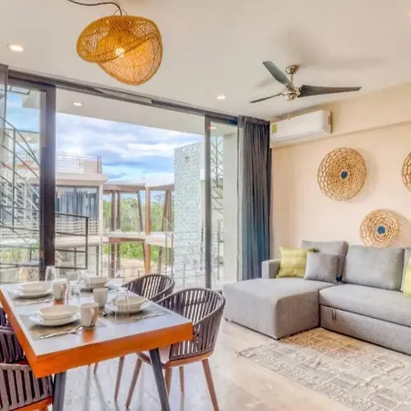 Apartment 306 Amena 1br Penthouse W/ Gym & Private Pool/rooftop Tulum