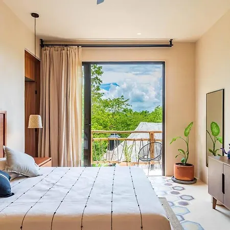 Apartamento @villa.akbal- 2bd Rooftop W/ Open Dinning
