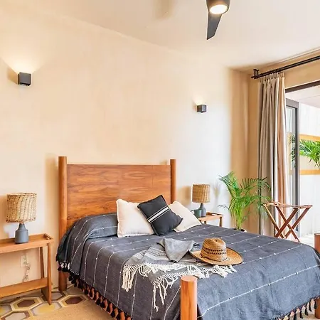 @villa.akbal- 2bd Rooftop W/ Open Dinning Tulum