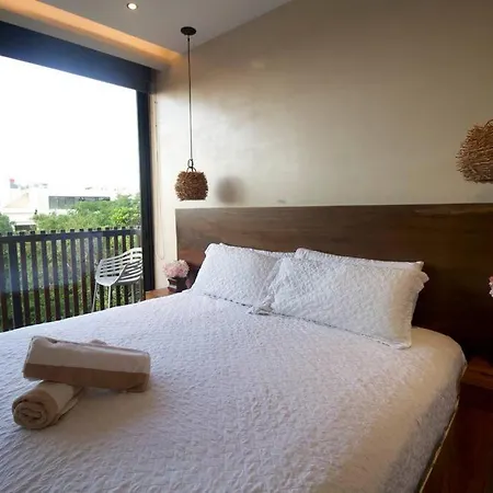 Apartment Stylish & Luxury Penthouse & Apartment, Private Pool, Private Hot Tub, Terrace And Roof At Jungle Tulum